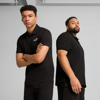 Abbildung von Puma Essentials Poloshirt, Herren, Größe: XXL, Black
