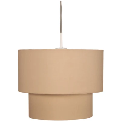 Abbildung von Pauleen Pendelleuchte »Soft Shine«, 3 flammig, Leuchtmittel E27 ohne Leuchtmittel, E27, Stoffschirm Beige
