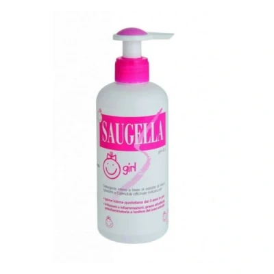 Abbildung von Saugella Girl Waschlotion zur Intimpflege für junge Mädchen 200 ml
