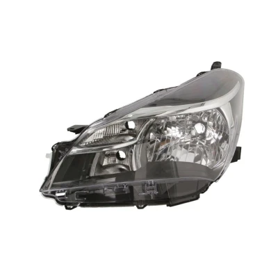 Abbildung von ABAKUS 212 111KL LDEM2 Scheinwerfer links H4, WY21W, W21/5W ohne Lampenträger, Glühlampe Stellmotor für LWR P43t TOYOTA: Yaris III Hatchback