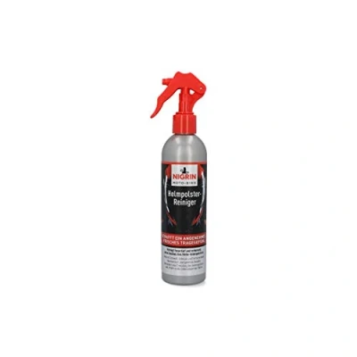Abbildung von NIGRIN MOTO BIKE Helmpolster Reiniger für Motorrad, kein Ausbau des Helm Innenpolsters, 300 ml