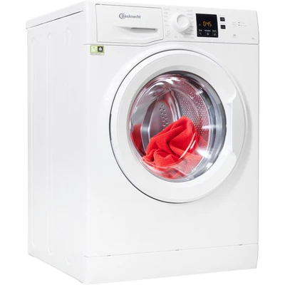 Abbildung von Bauknecht BPW 814 A Waschmaschine Frontlader/ 8kg/ kraftvolle Fleckenentfernung/Clean Plus/Kurz 45&#039; / Anti Allergie Plus/Mengenautomatik/Option Extra Touch, White