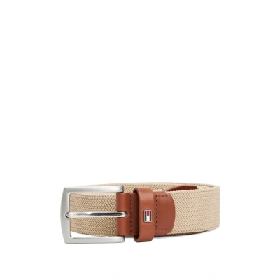 Abbildung von Tommy Hilfiger Denton Gürtel, Herren, Größe: 85, Beige