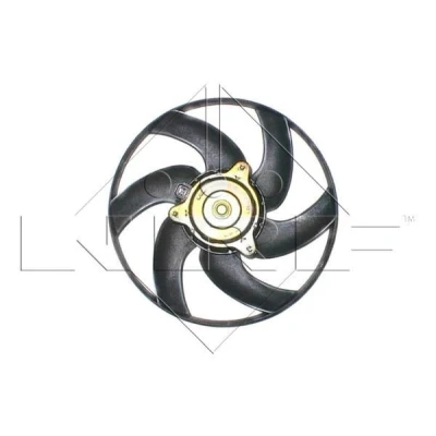 Abbildung von NRF 47332 Lüfter 335 12 200 ohne Kühlerlüfterrahmen (Zarge) PEUGEOT: 406 Saloon, 306 Hatchback, Coupe