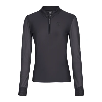 Abbildung von Eskadron Shirt Reflexx Half Zip Lange Ärmel Deepgrey L