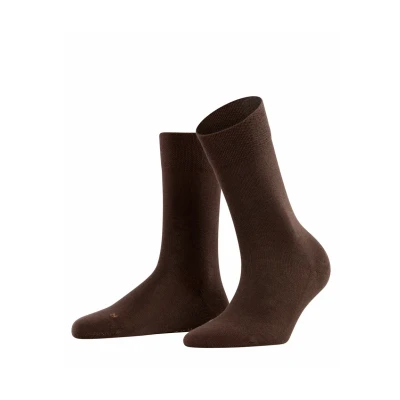 Abbildung von Falke Sensitive London Softtop Suitable FOR Diabetics Socken Dark brown, Damen, Größe: 35 38, brown