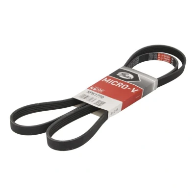 Abbildung von GATES 5PK1770 Keilrippenriemen 1770 5 Polyester, EPDM (Ethylen Propylen Dien Kautschuk) RoadMax Value Line MITSUBISHI: COLT 6, SMART: Forfour I