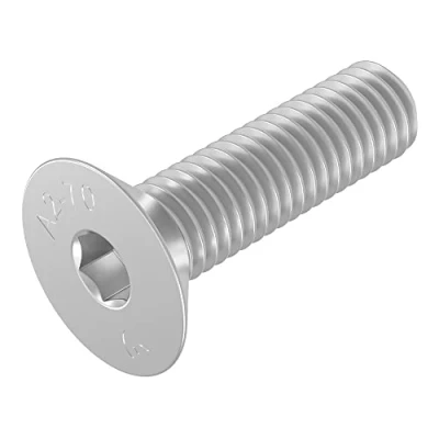 Abbildung von SECCARO Senkschraube M10 x 40 mm, Edelstahl V2A VA A2, DIN 7991 / ISO 10642, Innensechskant, 20 Stück