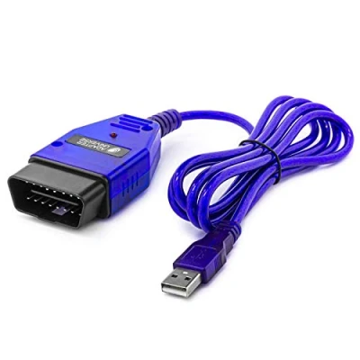 Abbildung von OBD 2 II Interface KKL USB Fehler Diagnose Service