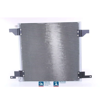 Abbildung von NISSENS 94390 Klimakondensator ohne Trockner Aluminium 560 R 134a
