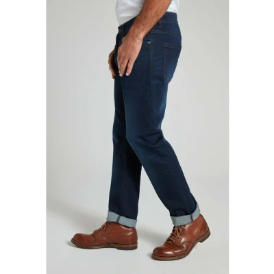 Abbildung von JP1880 Jeans Tapered Fit darkblue denim, Herren, Größe: 68, Dark blue denim