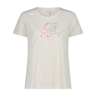Abbildung von CMP T Shirt Pour Femme Femme, Off White bitter, 34