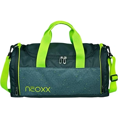 Abbildung von neoxx Champ Sporttasche Boom Tasche aus recycelten PET Flaschen geräumiges Hauptfach ideal für Sport und Schule Jungen