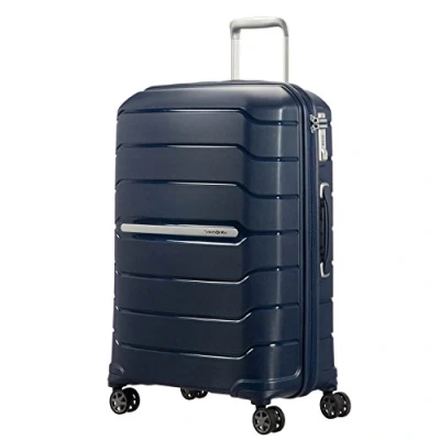 Abbildung von Samsonite Flux Spinner L Erweiterbar Koffer, 75 cm, 111 L, Blau (Navy Blue)