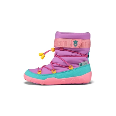 Abbildung von Affenzahn Schneestiefel Vegan Snowy Eule 26 Lila