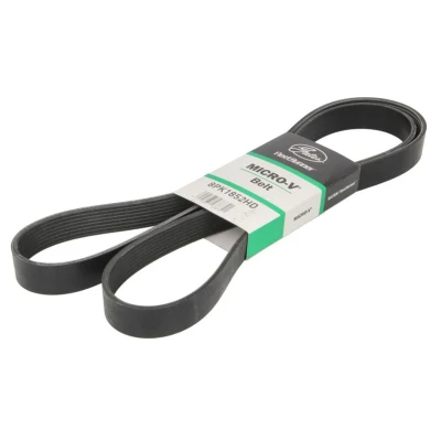 Abbildung von GATES 8PK1852HD Keilrippenriemen 1852 8 Polyester, EPDM (Ethylen Propylen Dien Kautschuk)