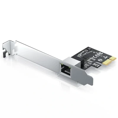 Abbildung von CSL PCIe Netzwerkkarte 2,5 GB Base T 2,5G Ethernet Port 2500/1000 / 100 Mbit/s PCI Express Adapter Windows 11/10/8.1/8/7, Win Server 2022/2019/2016, Linux