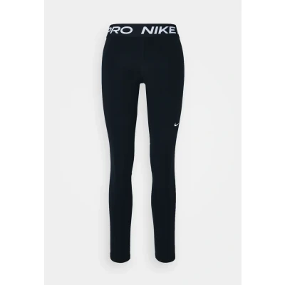 Abbildung von Nike Pro 365 Tight Damen Schwarz, Weiß, Größe L