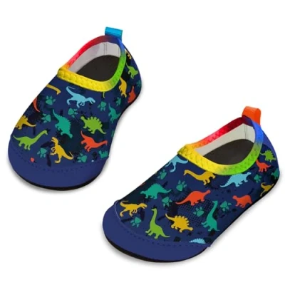 Abbildung von Yorgou Baby Strandschuhe Schwimmschuhe Badeschuhe Wasserschuhe Schnelltrocknende Aquaschuhe rutschfest Barfuss Schuh für Kinder Beach Pool