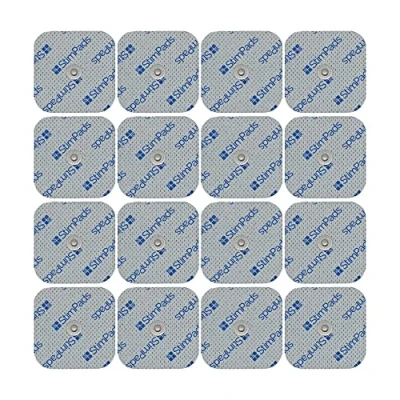 Abbildung von StimPads EMS und TENS Elektroden Pads 16 Stück, 45X45mm, 3,5mm Snap für Sanitas, Beurer, Bluetens, usw. Zuverlässige Qualitativ Hochwertige Klebeelektroden Zertifiziertes Medizinprodukt