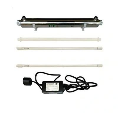 Abbildung von Realgoal 25W UV Wasserreiniger 6 GPM Wasserfilter, zusatzliche 1 Lampe hinzufugen