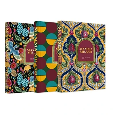 Abbildung von Mamma Milano: Lessons from the Motherland. Each copy is bound in one of three LaDoubleJ fabrics. Orders will be fulfilled with fabrics available, selected at random.