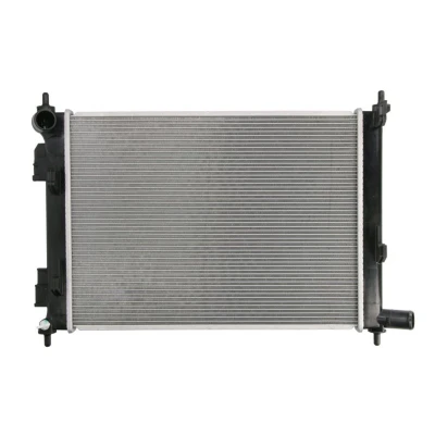 Abbildung von NRF 550071 Kühler, Motorkühlung Aluminium 500 369 16 Kühlrippen gelötet