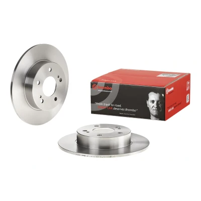 Abbildung von BREMBO 08.8065.14 Bremsscheibe 278 9 5 voll NISSAN: Maxima IV QX Saloon