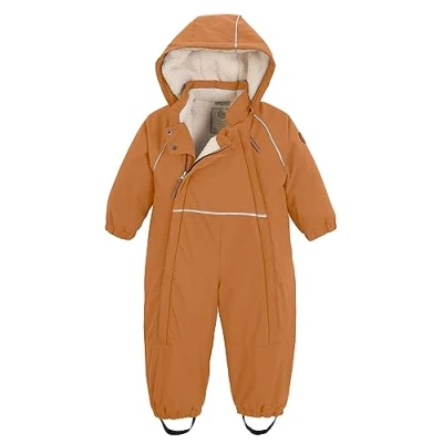 Abbildung von first instinct by killtec Kinder Schneeanzug/Funktionsoverall mit Kapuze FIOW 22 MNS ONPC, camel, 98, 39971 000