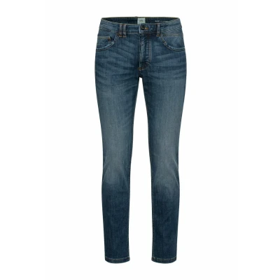Abbildung von camel active Herren Slim Fit fleXXXactive® Jeans Dunkelblau, menswear 31/32