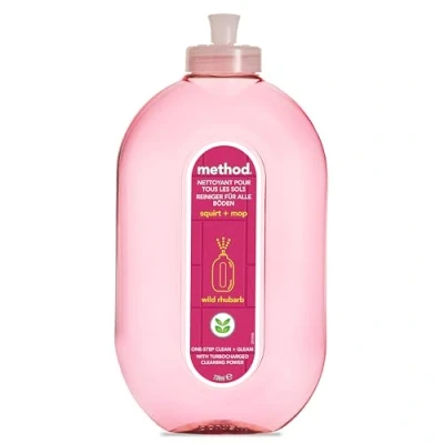 Abbildung von method Bodenreiniger mit Rhabarberduft , Reiniger für Böden, 739 ml, Packung 1 Stück.