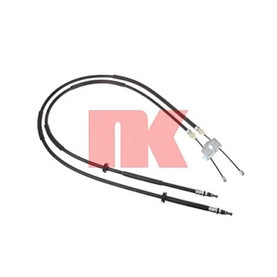 Abbildung von NK 9025116 Handbremsseil 1445/1257+1305/1115 Scheibenbremse FORD: FIESTA 5, Fusion Estate, 5 Van, MAZDA: 2 Hatchback