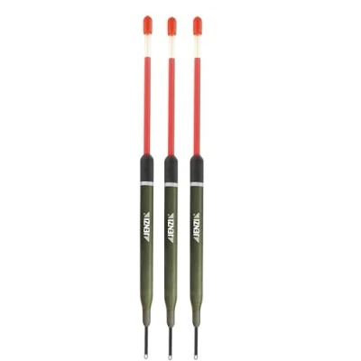 Abbildung von blntackle76 Set 3 Stück Jenzi Knicklichtpose 8, 10, 15 Gramm Zander Pose mit Colorantenne, Raubfischpose, Laufpose, Waggler+ gratis Petri Heil! Aufkleber