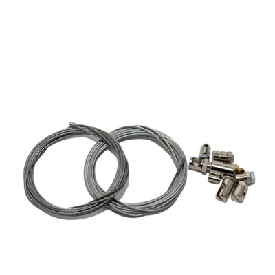 Abbildung von Reparaturset Seilzug Bowdenzug/Gaszug Bremszug Schaltzug und Kupplungszug, universal 2 x 2m