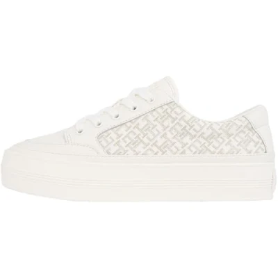 Abbildung von Tommy Hilfiger Monogram Sneaker low, Damen, Größe: 40, Ivory petal Schuhe
