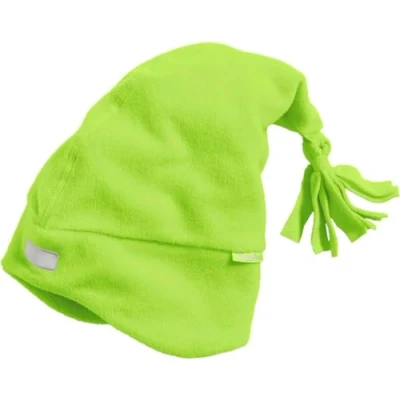 Abbildung von Playshoes Unisex Kinder Fleece Mütze Wintermütze, Zipfelmütze grün, 55cm