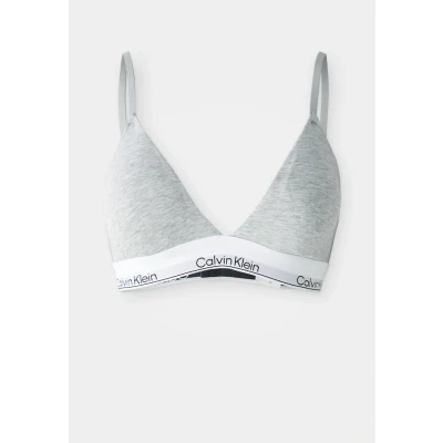 Abbildung von Calvin Klein Underwear Lightly Lined ICON Tshirt BH, Damen, Größe: XL, Grey heather
