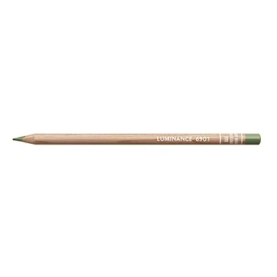 Abbildung von Caran d&#039;Ache Luminance Colour Pencil Artist Farbstifte Bleistift/ 3 Stück/Pack Farbe: 225 Moss Green (6901.225)