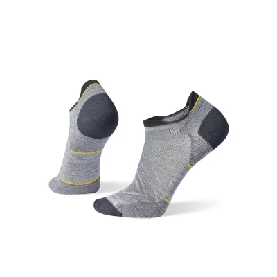 Abbildung von Smartwool RUN ZERO Cushion LOW Ankle Füßlinge, Größe: 42 45, Light gray