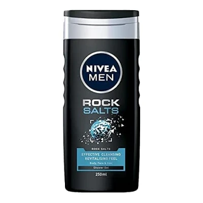 Abbildung von NIVEA MEN Rock Salts Reinigungs Duschgel für Herren 250ml