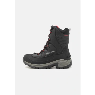 Abbildung von Columbia Bugaboot III Snowboot/Winterstiefel, Herren, Größe: 50, Black/bright red Schuhe
