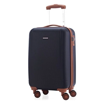 Abbildung von Hauptstadtkoffer Wannsee Hartschalen Reisekoffer, 58 cm, 37 Liter, Schwarz/braun