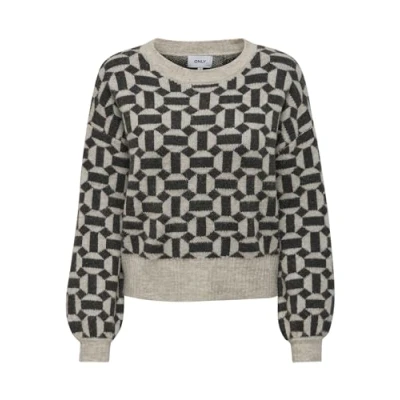 Abbildung von ONLY Womens Oatmeal L/S Knit