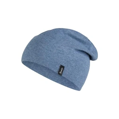 Abbildung von Sterntaler OCS Beanie Melange Lässige Slouch Mütze aus Singlejersey (Bio) Unisex Kopfbedeckung variabel tragbar Baby und Kinder Übergangsmütze tintenbl. Melange, Größe 49