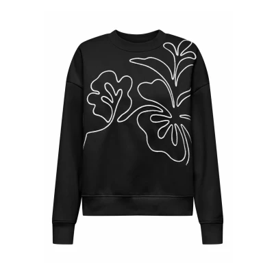 Abbildung von JDY Sweatshirt »JDYCANOA L/S EMB SWEAT JRS NOOS«