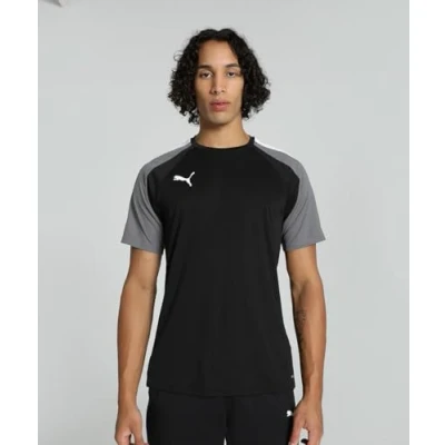 Abbildung von Puma Fussball Sport Tshirt, Herren, Größe: XL, Schwarzgrau