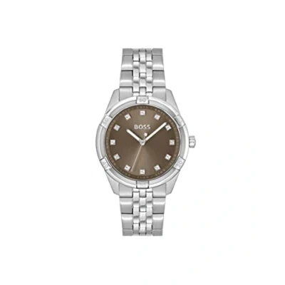Abbildung von BOSS Uhr, Damen, Größe: One Size, Taupe