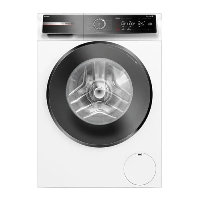 Abbildung von Bosch WGB244A40, Serie 8, Smarte Waschmaschine, 1 9kg, 1400 UpM, Made in Germany, Maximale Energie und Wasserersparnis, i DOS mit Waschmittelscan, Iron Assist, Nachlegefunktion, AquaStop