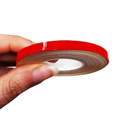 Abbildung von 4R Quattroerre.it 10467 Trim Stripes Klebestreifen für Autos, Rot, 5 mm x 10 mt