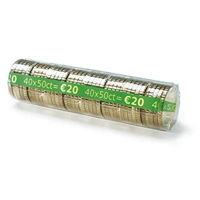 Abbildung von Monetique L100TC050 Münzetui, 0,50 Euro, 100 Stück